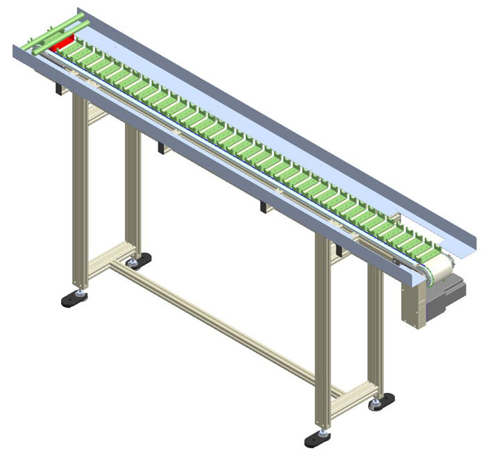 定位同步带输送系统