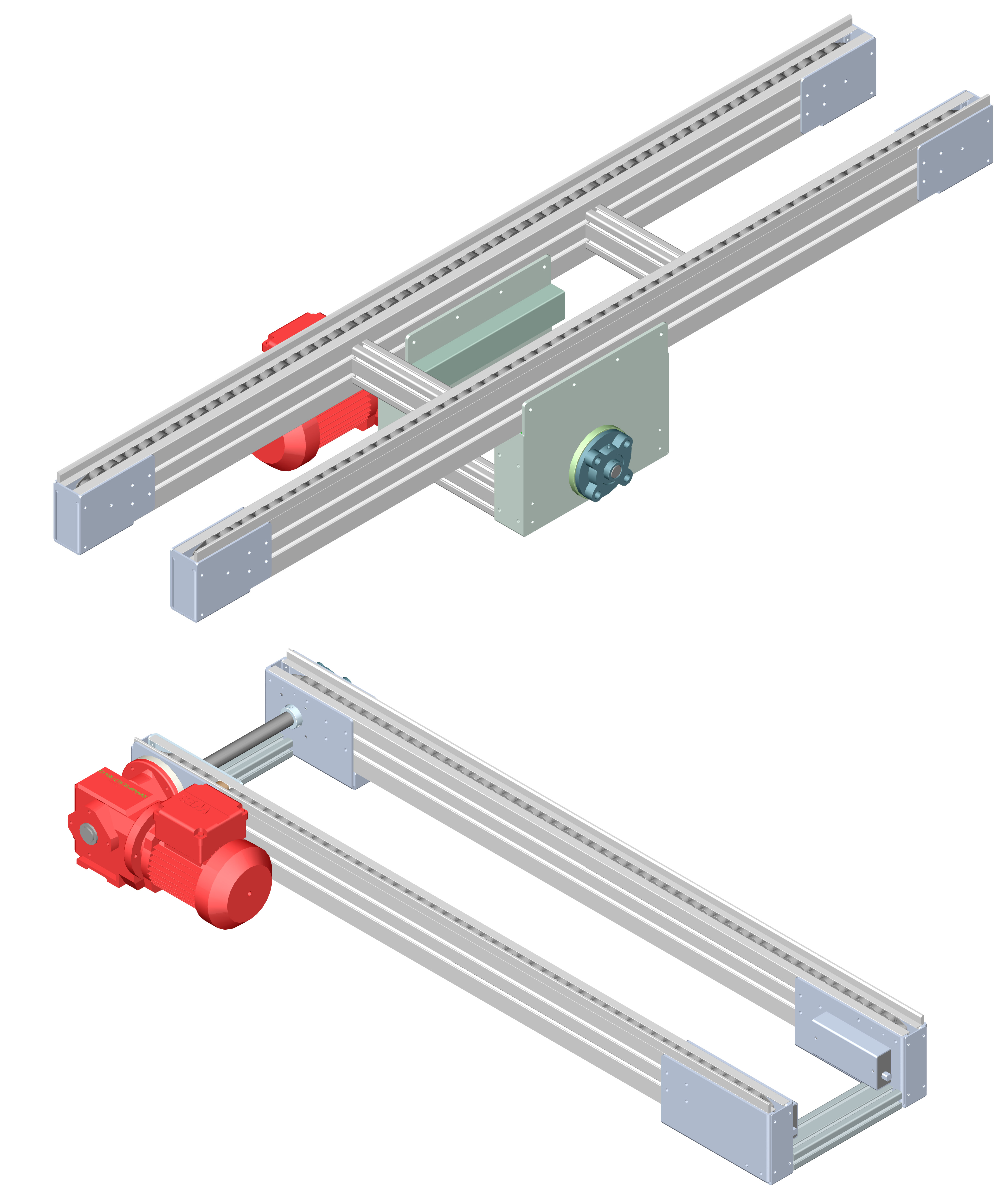 WPTS4输送线2.5倍数积放链条输送线